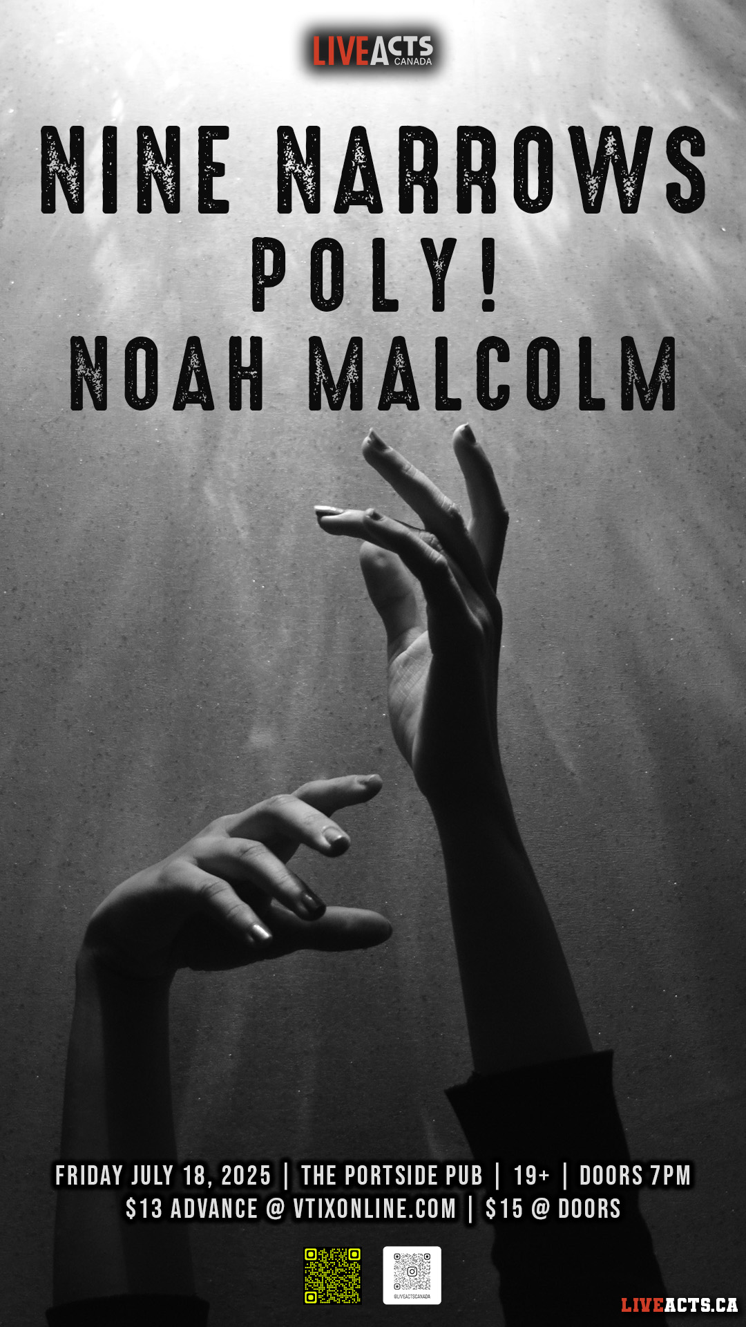 Nine Narrows w/ POLY!, Noah Malcolm