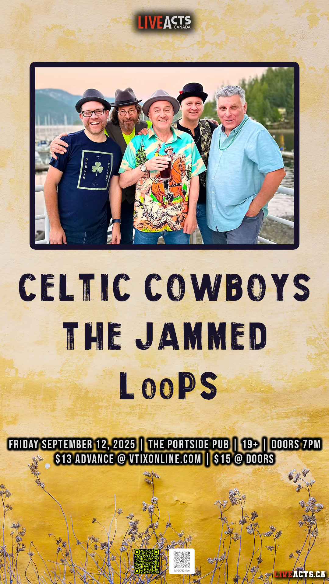 Celtic Cowboys w/ The Jammed, LooPS