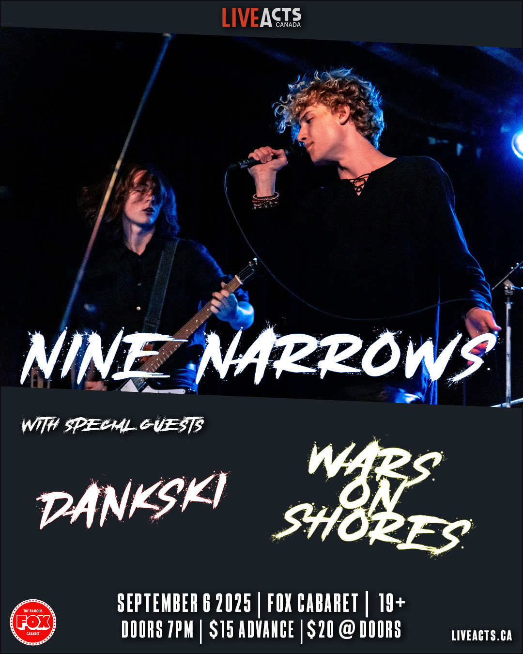 Nine Narrows w/ Dankski, Wars On Shores
