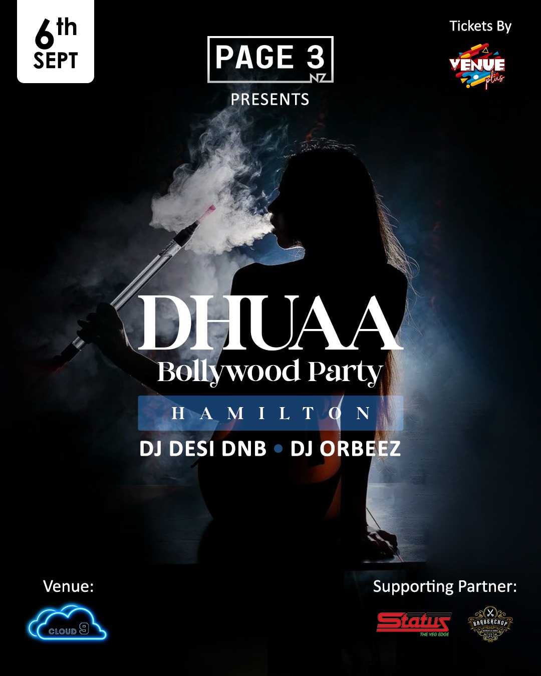 Page 3 NZ brings you DHUAA – The Bollywood Party