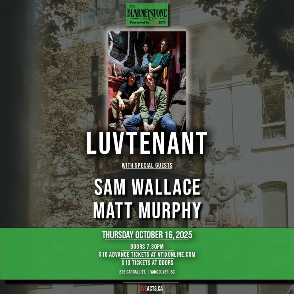 Luvtenant w/ Sam Wallace, Matt Murphy