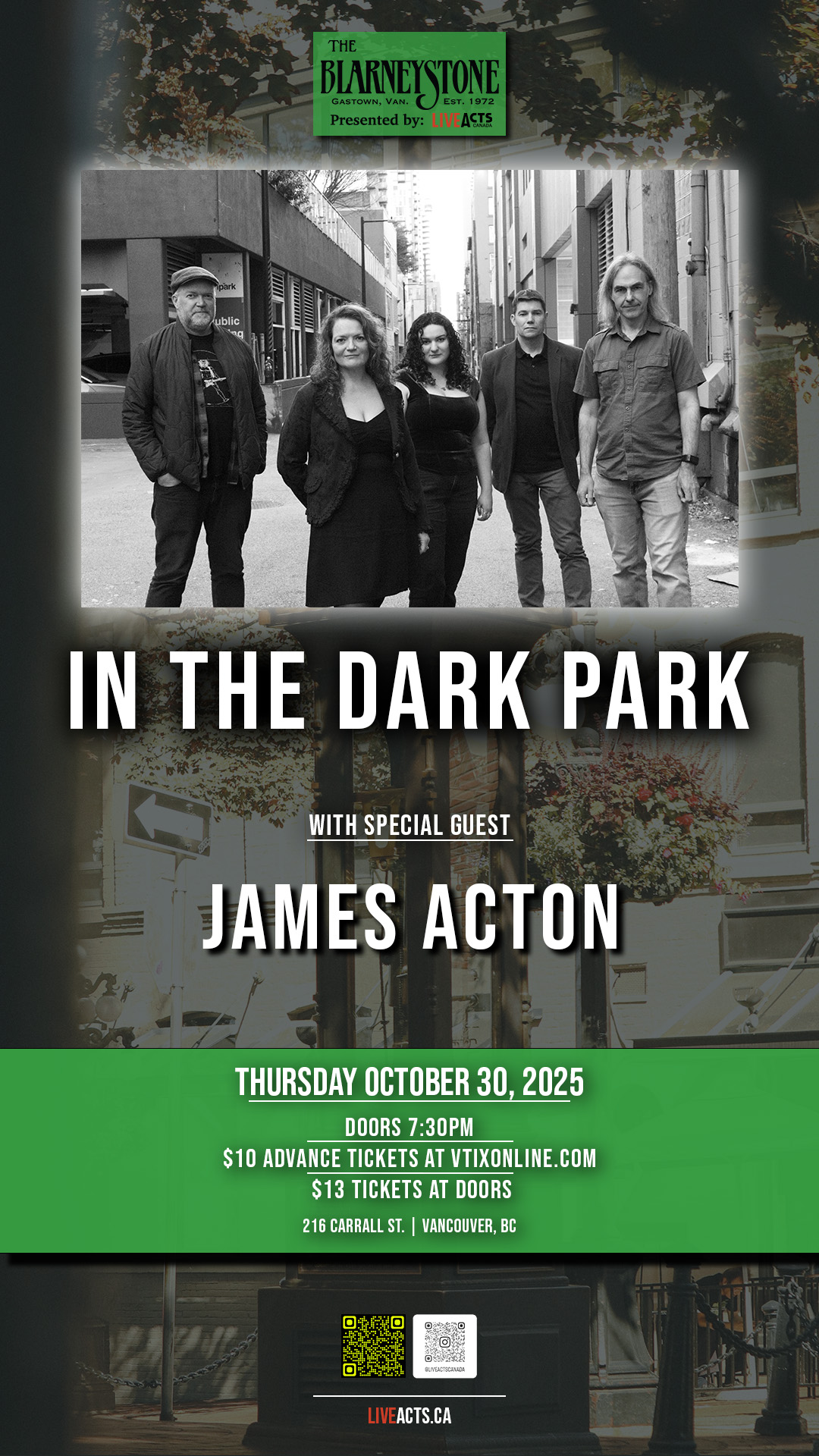 In The Dark Park w/ James Acton