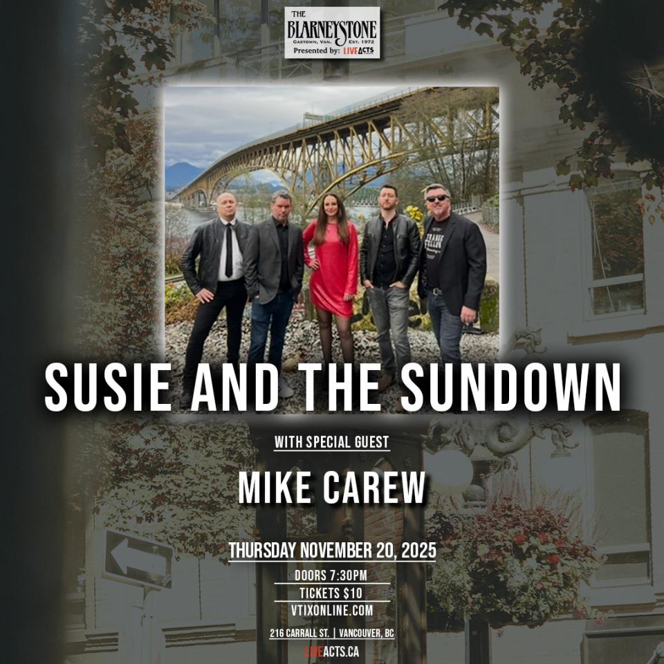 Susie and the Sundown w/ Mike Carew