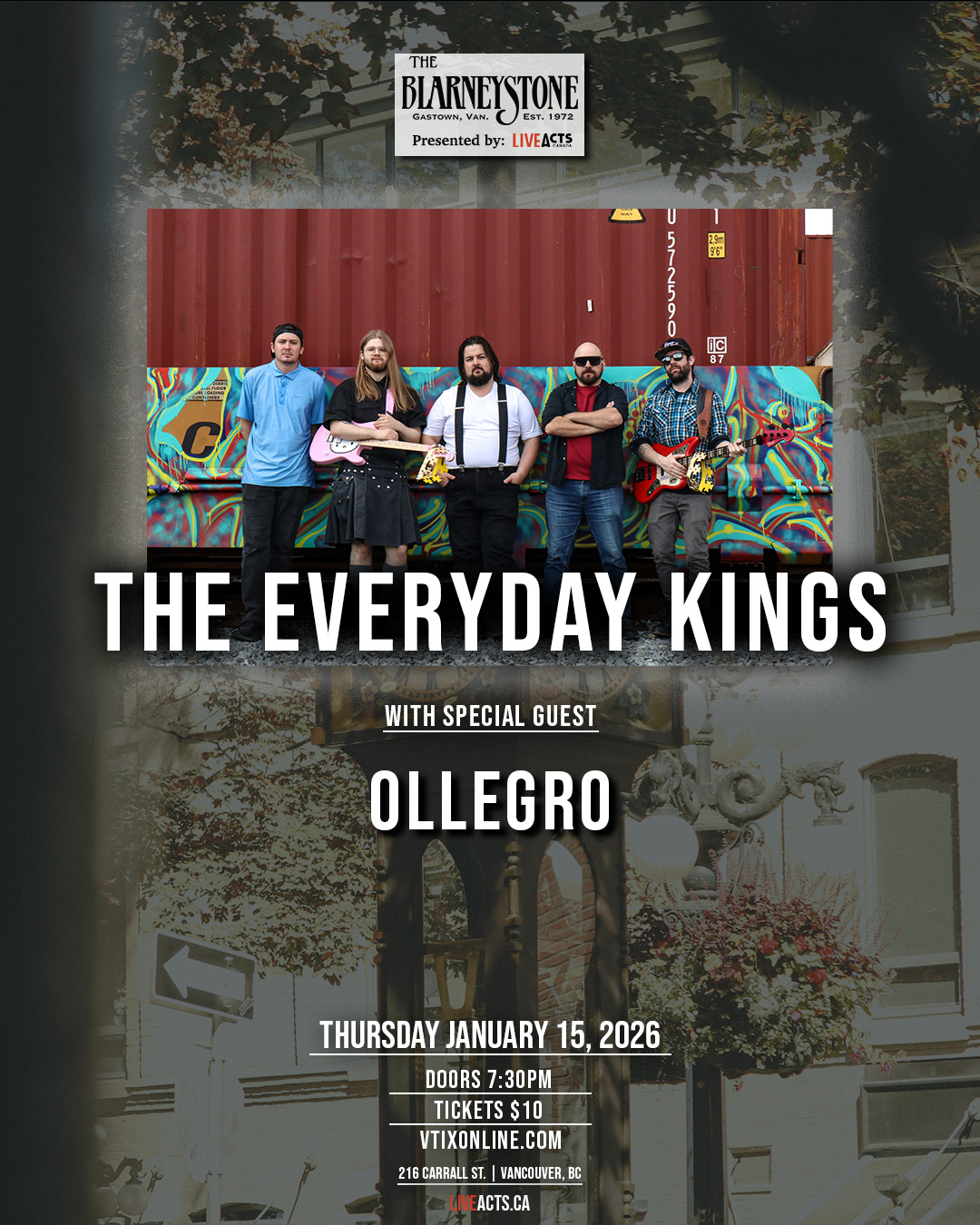 The Everyday Kings w/ Ollegro
