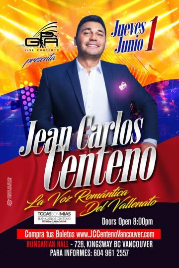 Jean Carlos Centeno en Concierto